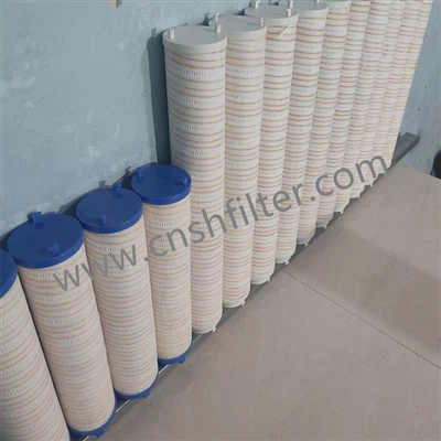 Replacement For PALL UE319AS20H Cement Plant Folding Return Filter